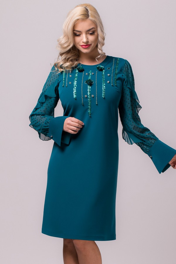 Turquoise R 349 dress
