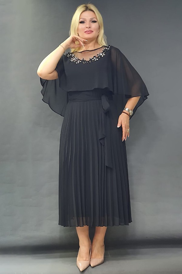 Elegant dress Olimpia black